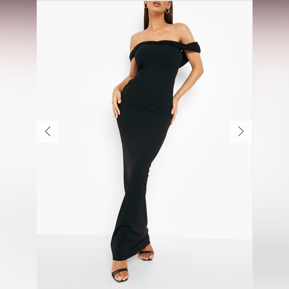 OFF THE SHOULDER MAXI DRESS